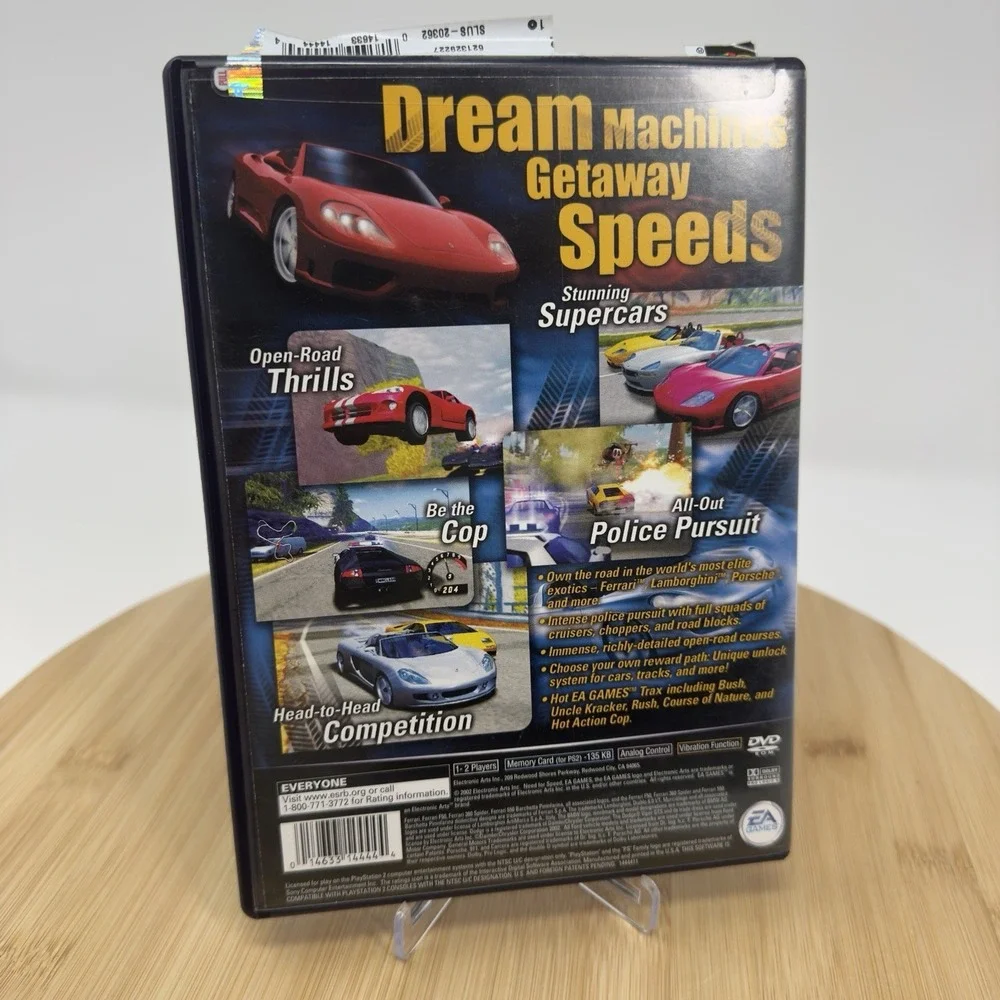 Need‎ for Speed Hot Pursuit 2 PS2 Complete CIB EA Racing Games PlayStation 2